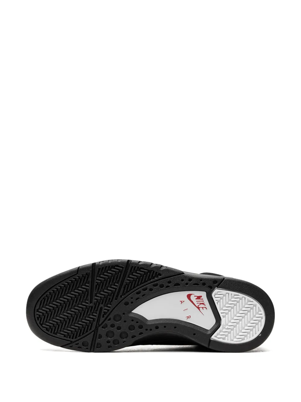 Nike Air Flight Lite Mid Black White Varsity Red Sneakers Grazuv Mart