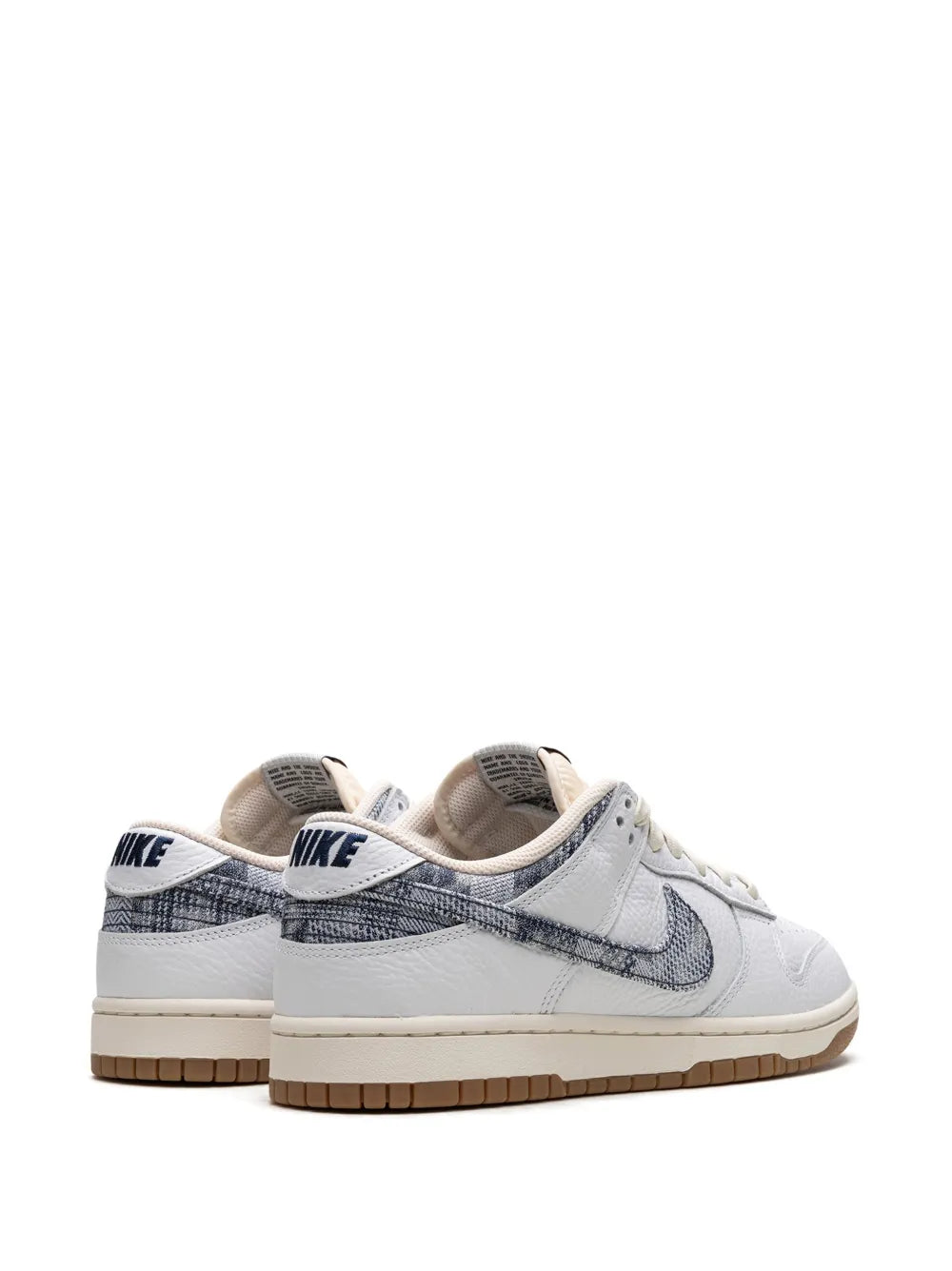 Nike Dunk Low Washed Denim Sneakers Grazuv Mart