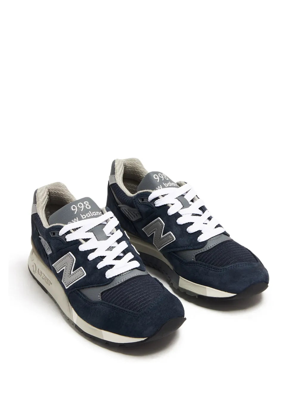 New Balance 998 Logo-Appliqu Sneakers Grazuv Mart