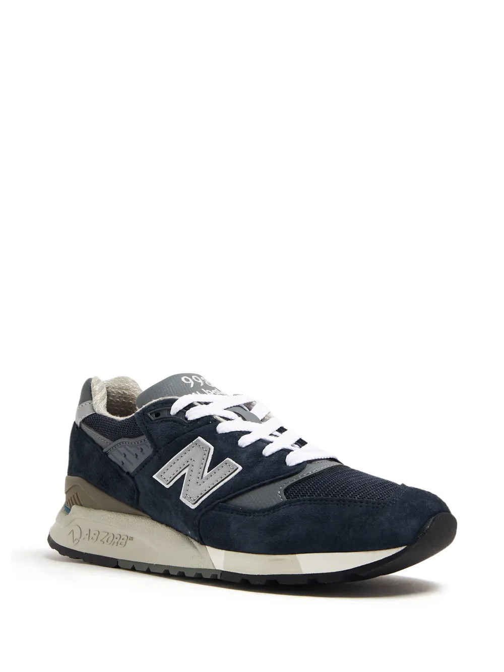 New Balance 998 Logo-Appliqu Sneakers Grazuv Mart