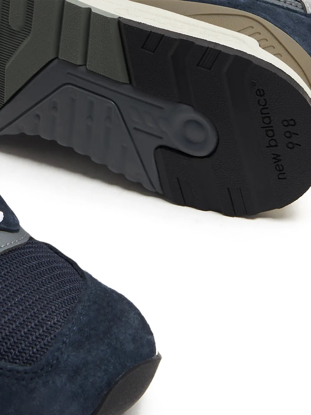 New Balance 998 Logo-Appliqu Sneakers Grazuv Mart