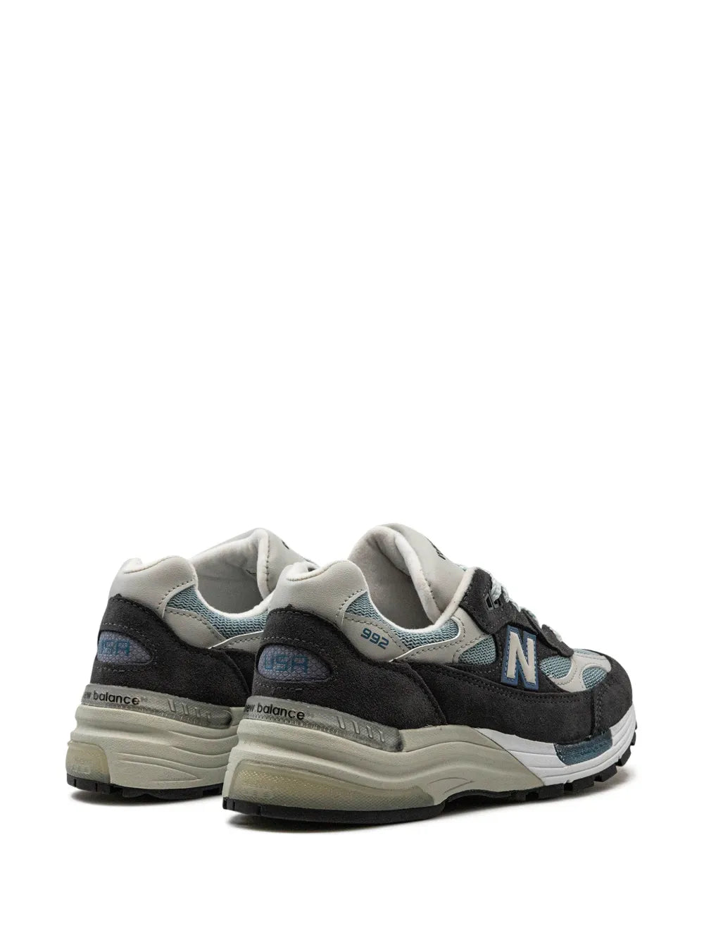 New Balance 992 Kith - Steal Blue Sneakers Grazuv Mart
