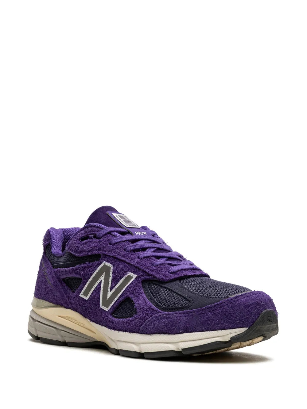 New Balance 990V4 Suede Purple Sneakers Grazuv Mart