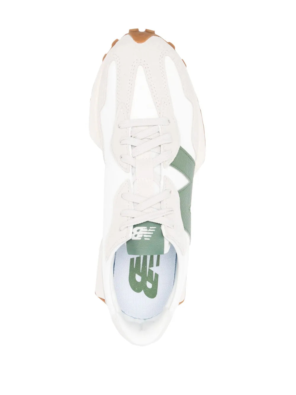 New Balance 327 Panelled Low-Top Sneakers Grazuv Mart