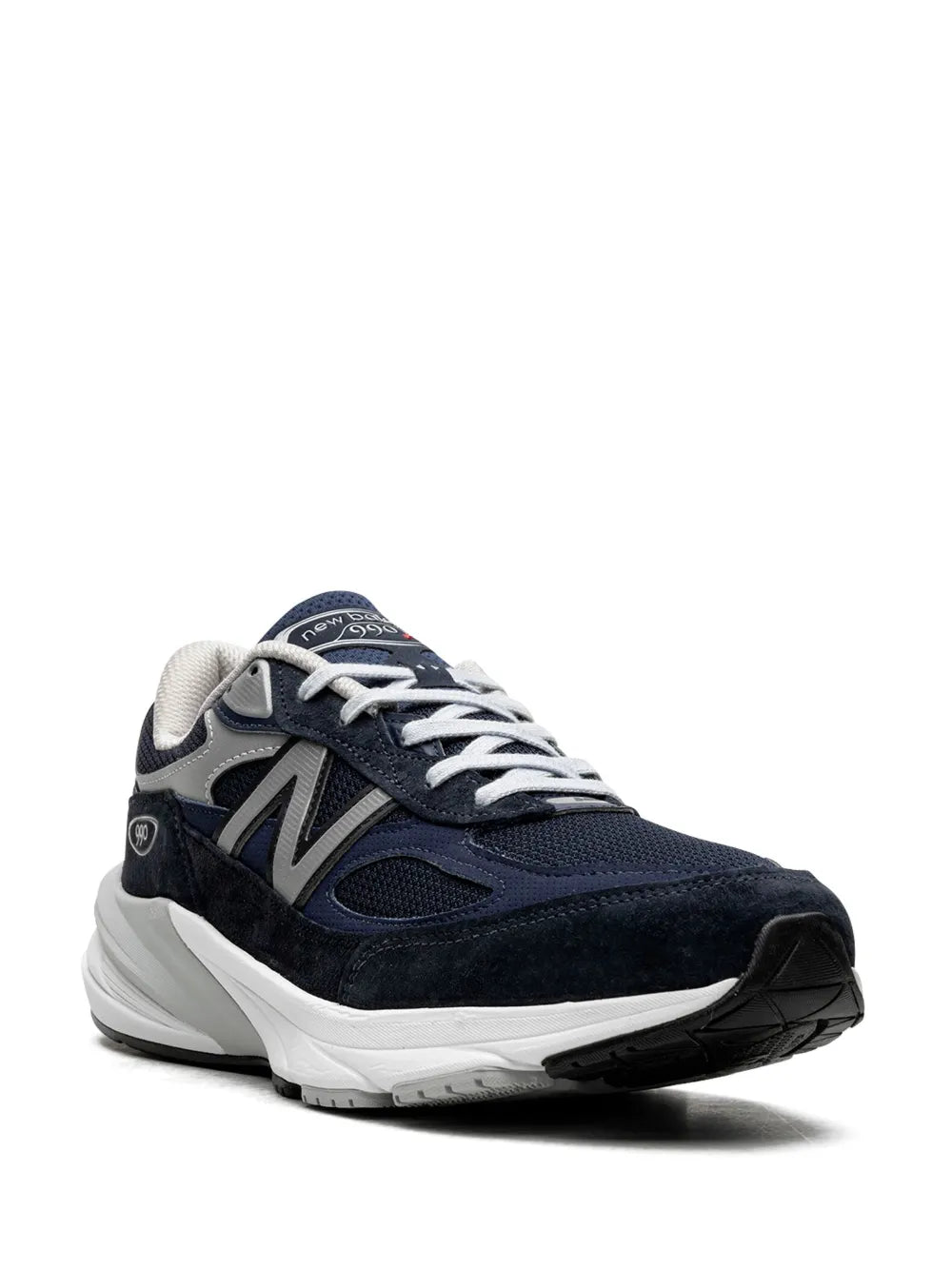 New Balance 990V6 Navy Leather Sneakers Grazuv Mart