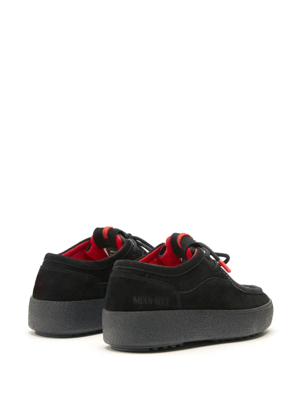 Moon Boot Mtrack Wallaby Panelled Suede Sneakers Grazuv Mart