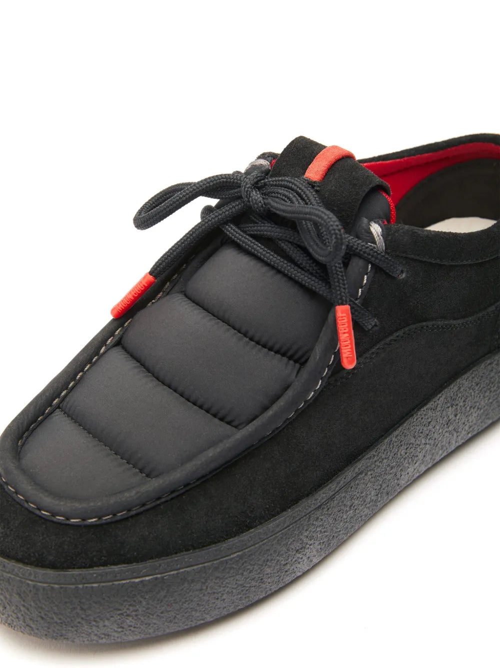 Moon Boot Mtrack Wallaby Panelled Suede Sneakers Grazuv Mart
