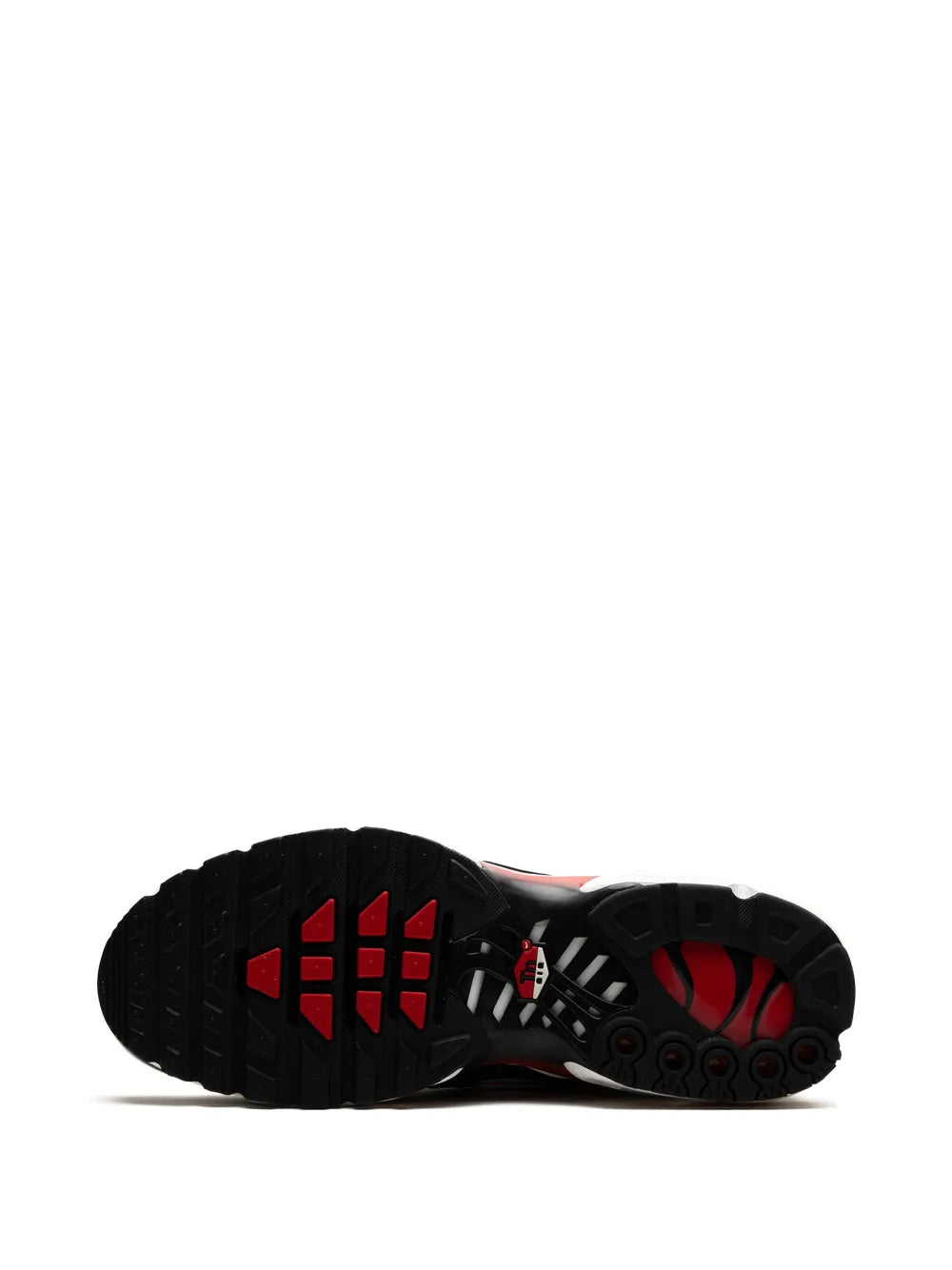 Nike Air Max Plus Black/White/University Red Sneakers Grazuv Mart