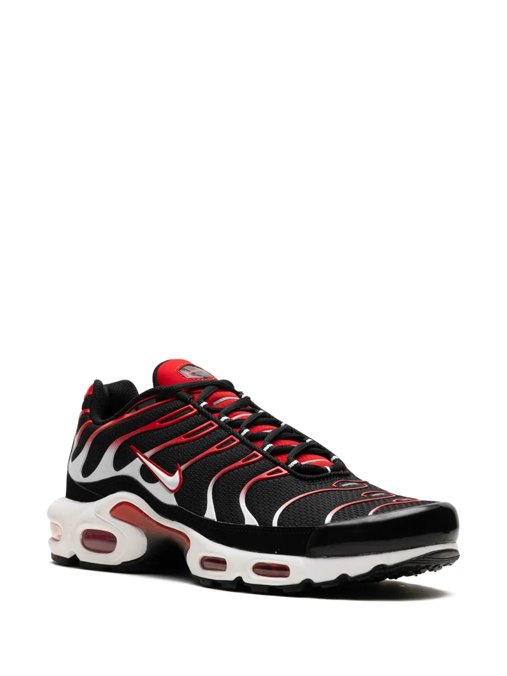 Nike Air Max Plus Black/White/University Red Sneakers Grazuv Mart