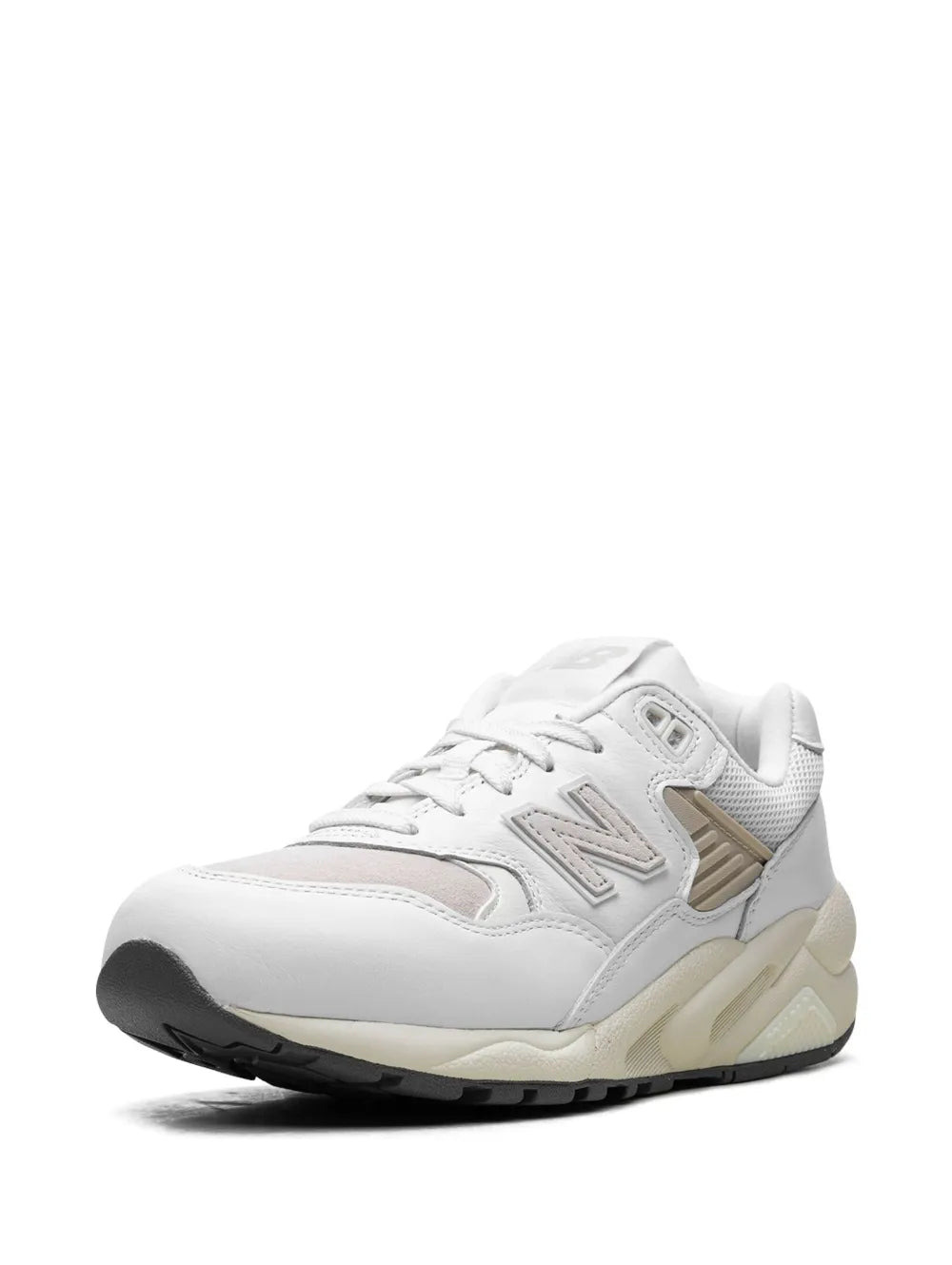 New Balance 580 White/Tan Sneakers Grazuv Mart