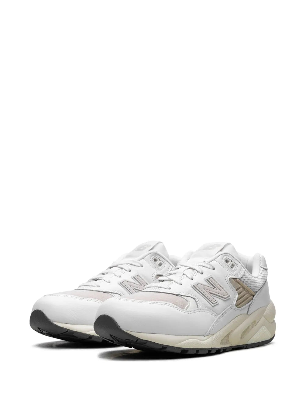 New Balance 580 White/Tan Sneakers Grazuv Mart