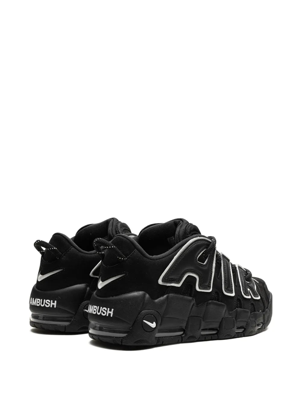 Nike Air More Uptempo Ambush-Black/White Sneakers Grazuv Mart