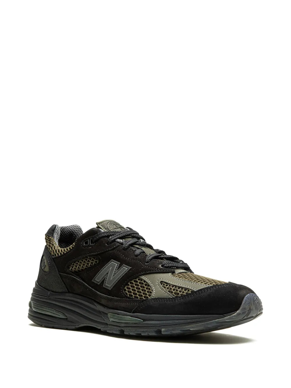 New Balance 991V2 Stone Island - Black Grey Sneakers Grazuv Mart