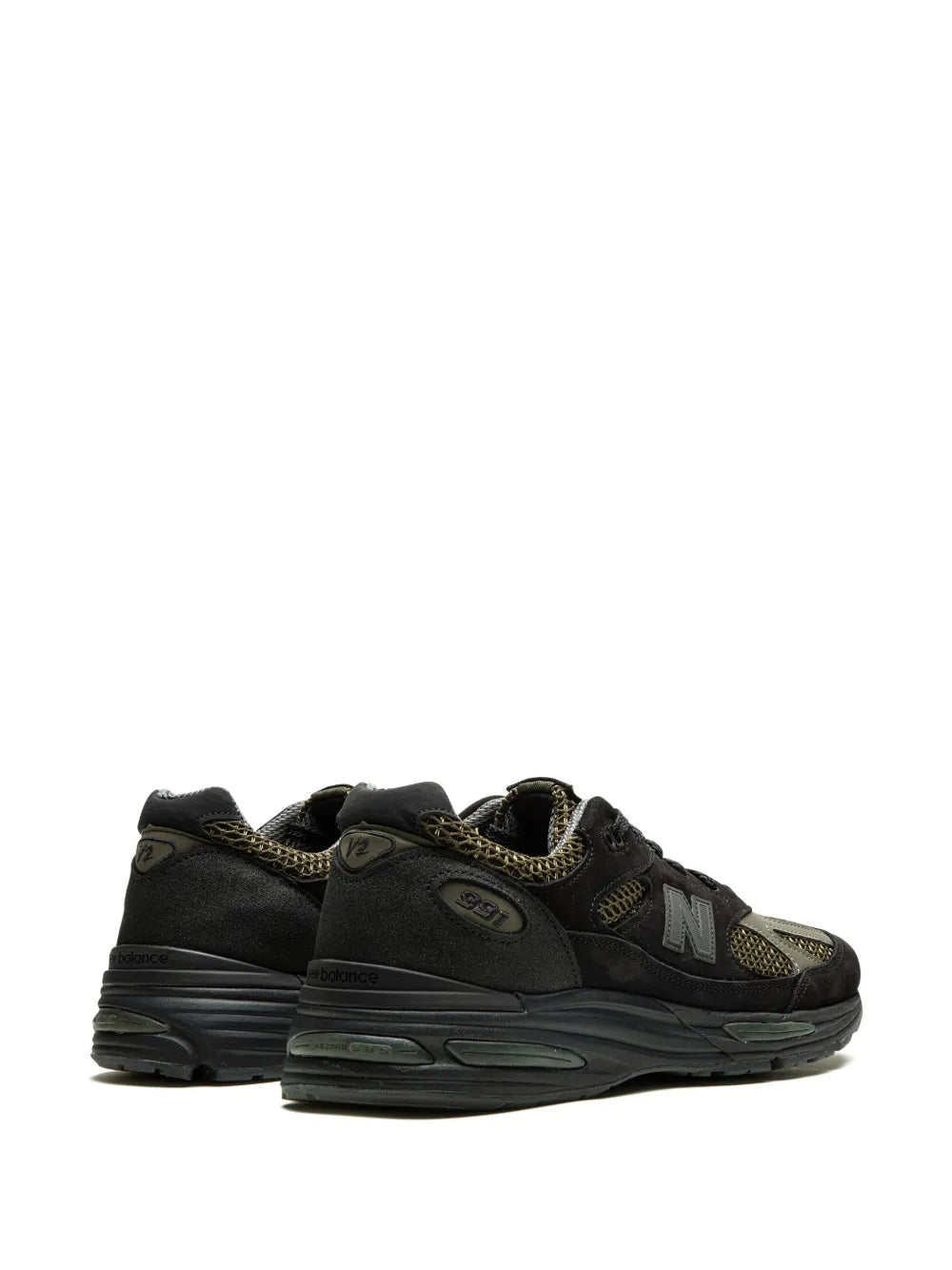 New Balance 991V2 Stone Island - Black Grey Sneakers Grazuv Mart