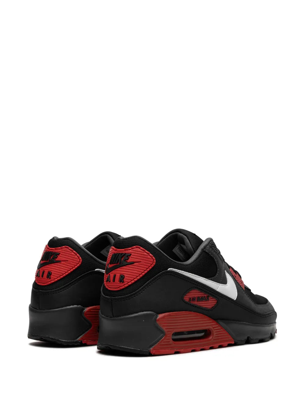 Nike Air Max 90 Black/Red Sneakers Grazuv Mart