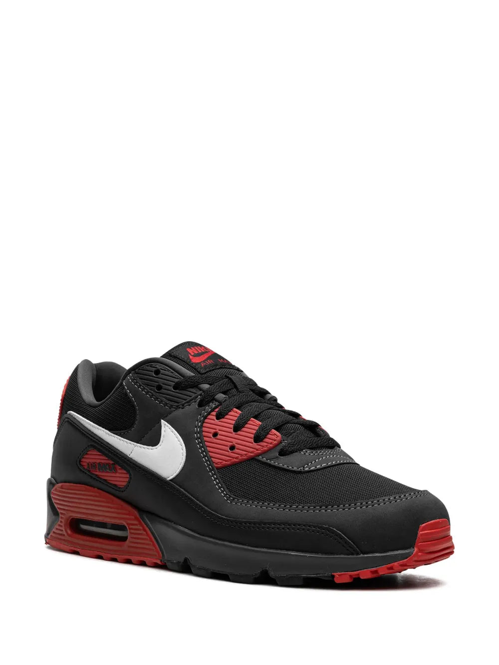 Nike Air Max 90 Black/Red Sneakers Grazuv Mart