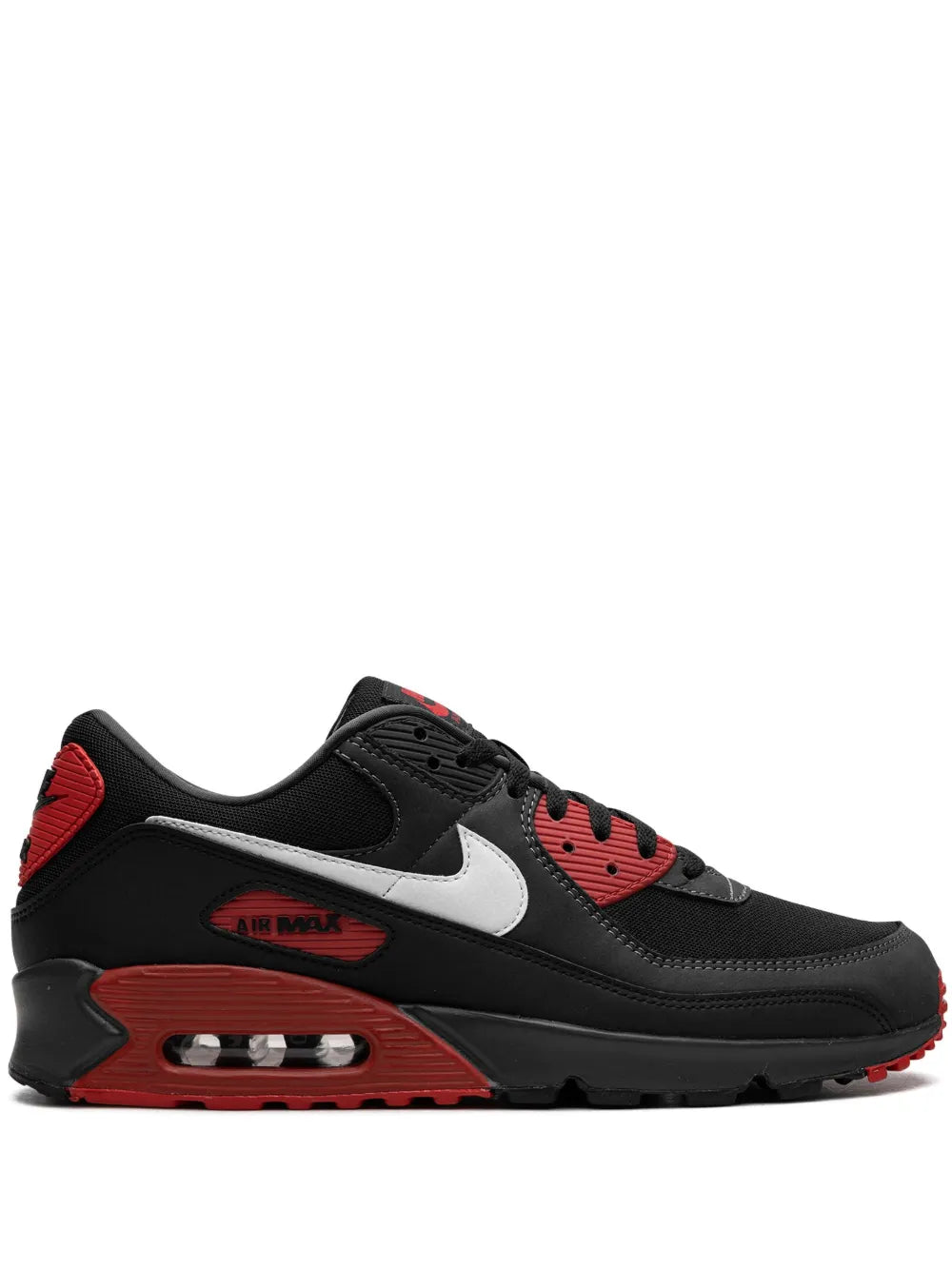 Nike Air Max 90 Black/Red Sneakers Grazuv Mart