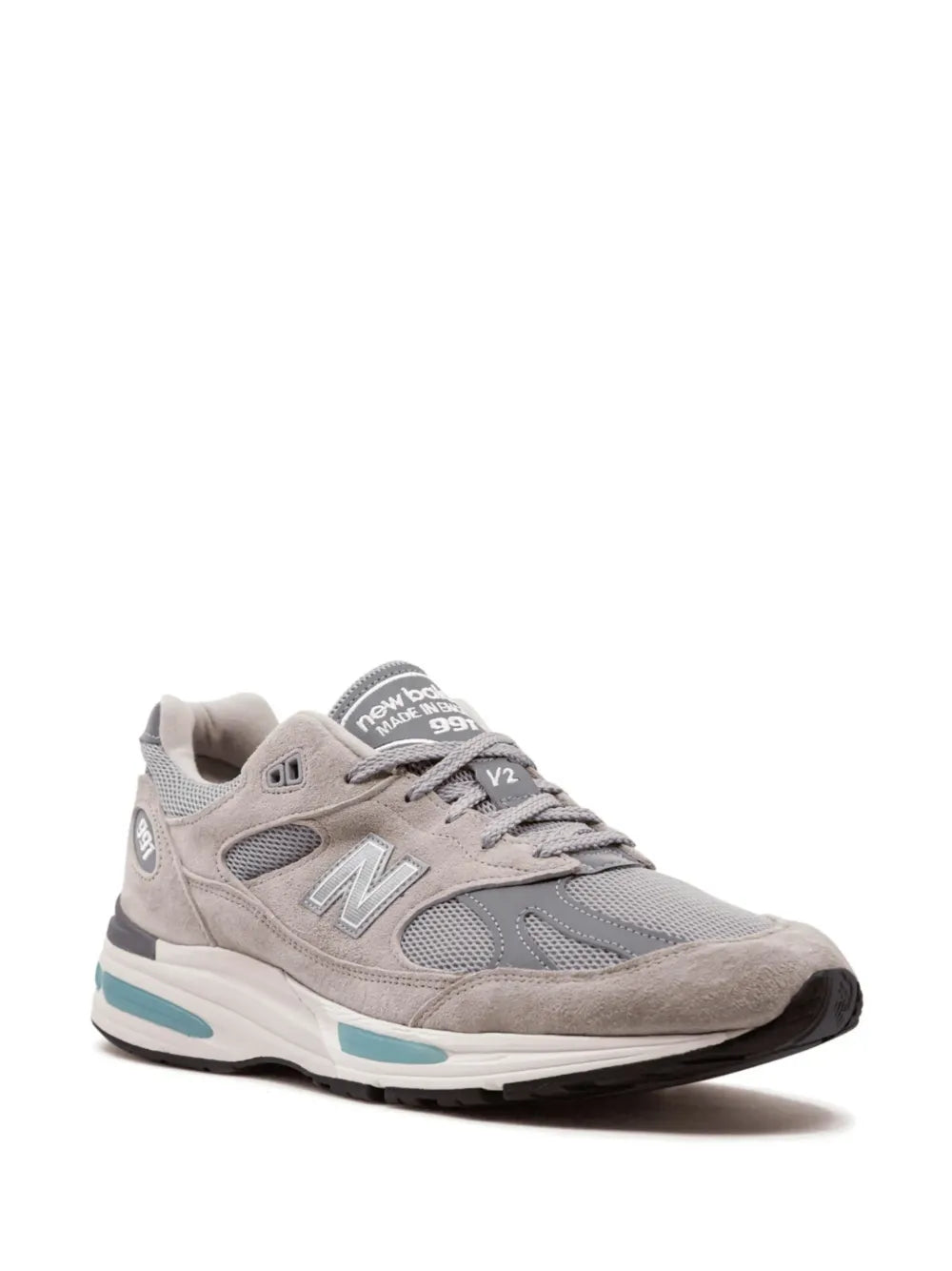 New Balance 991V2 Grey Sneakers Grazuv Mart