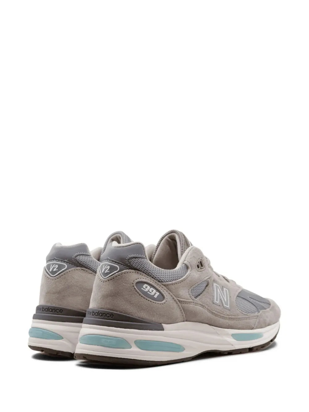 New Balance 991V2 Grey Sneakers Grazuv Mart