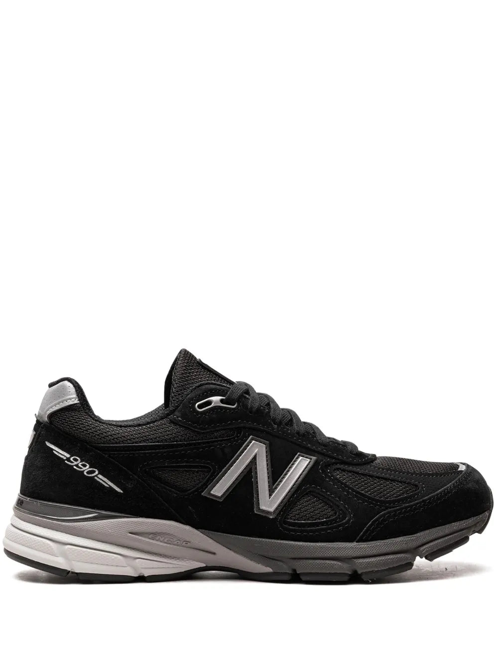 New Balance Made In Usa 990V4 Black/Silver Sneakers Grazuv Mart