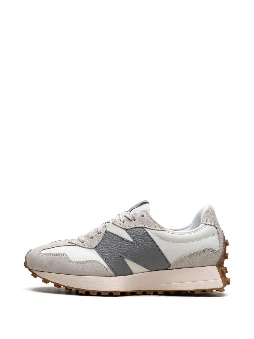New Balance 327 Moonbeam/Shadow Grey Sneakers Grazuv Mart