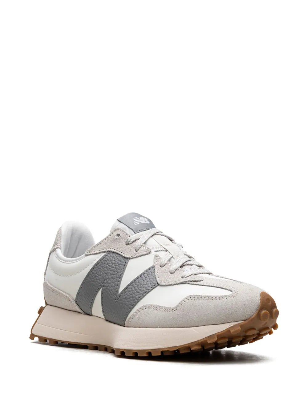New Balance 327 Moonbeam/Shadow Grey Sneakers Grazuv Mart
