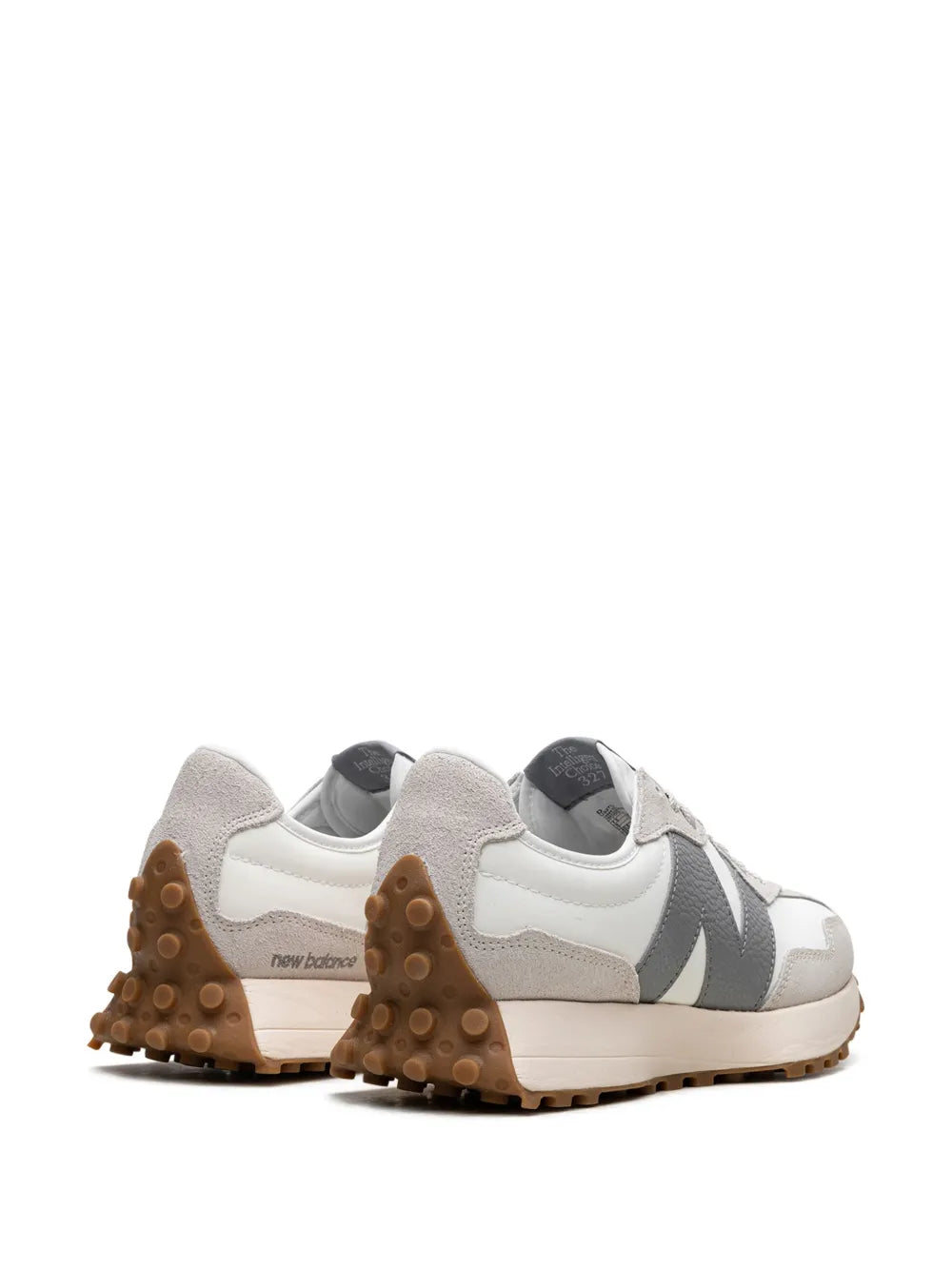 New Balance 327 Moonbeam/Shadow Grey Sneakers Grazuv Mart