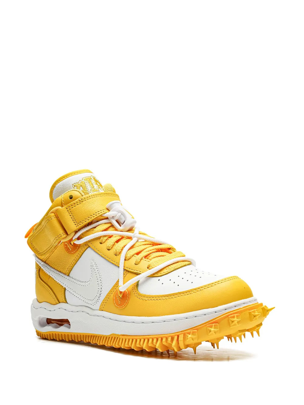 Nike Air Force 1 Mid Off-White - Varsity Maize Sneakers Grazuv Mart