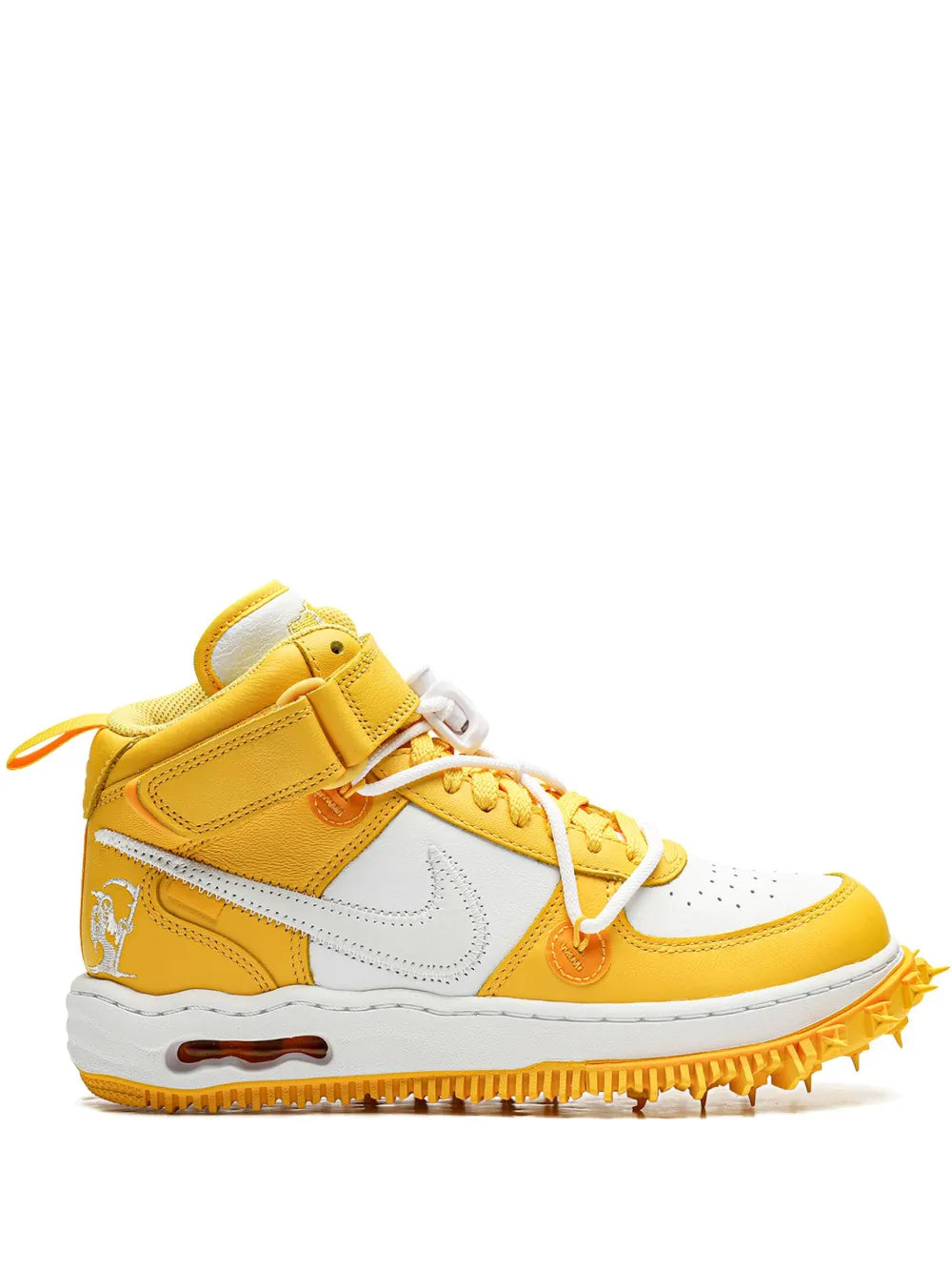 Nike Air Force 1 Mid Off-White - Varsity Maize Sneakers Grazuv Mart
