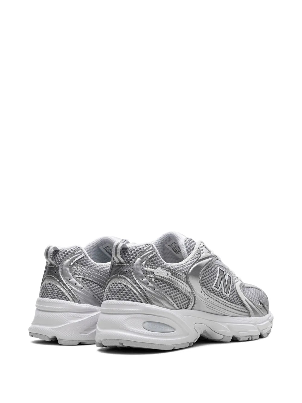 New Balance 530 Moonbeam/Silver Metallic Sneakers Grazuv Mart