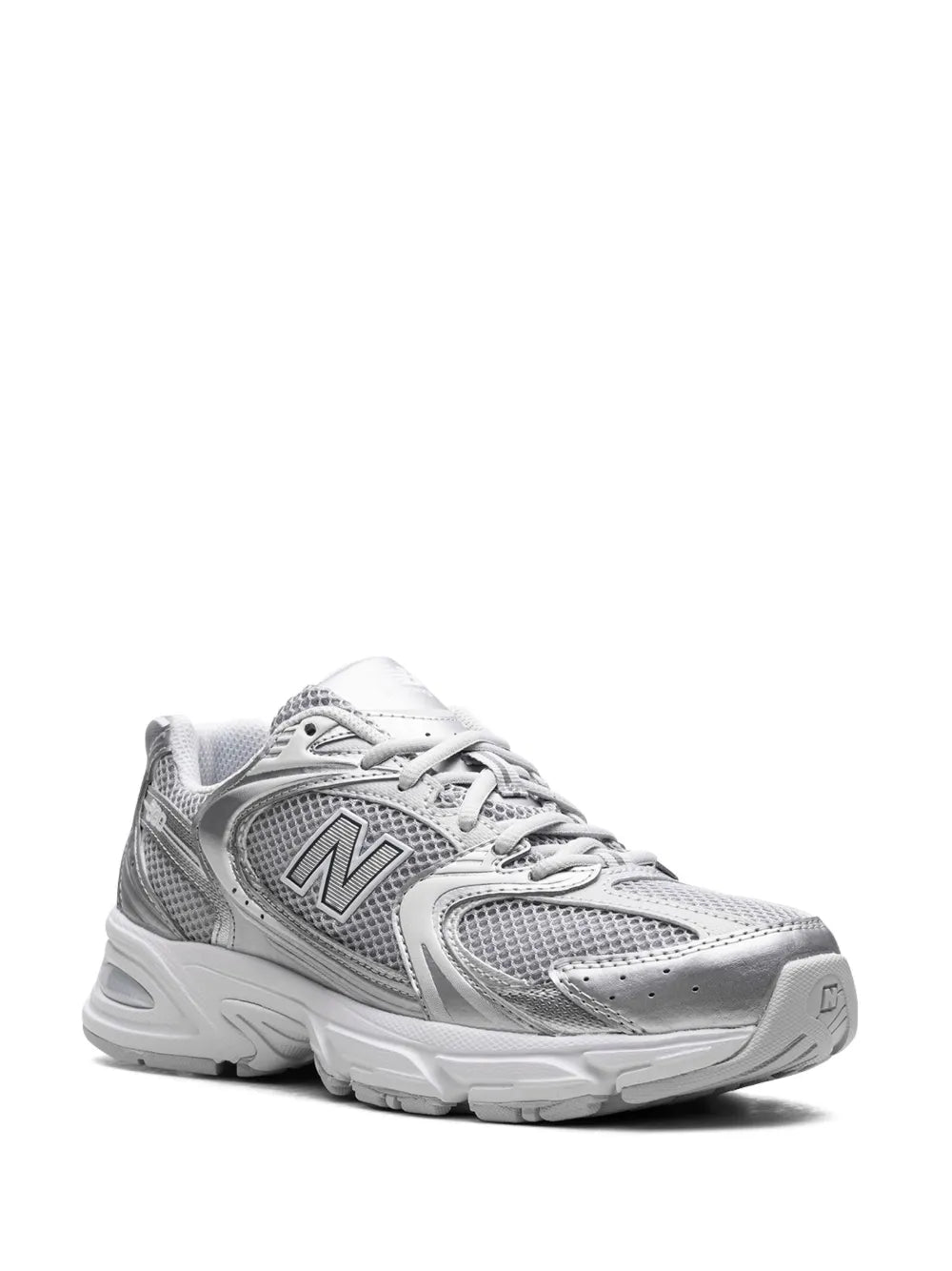 New Balance 530 Moonbeam/Silver Metallic Sneakers Grazuv Mart