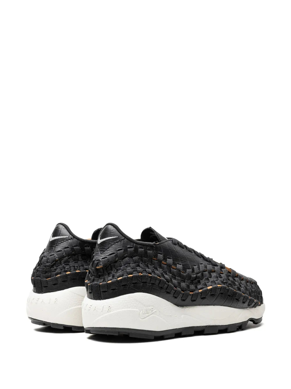 Nike Air Footscape Woven Premium Black Croc Sneakers Grazuv Mart