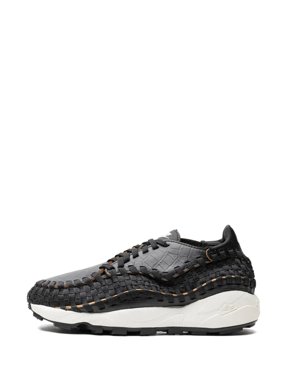 Nike Air Footscape Woven Premium Black Croc Sneakers Grazuv Mart