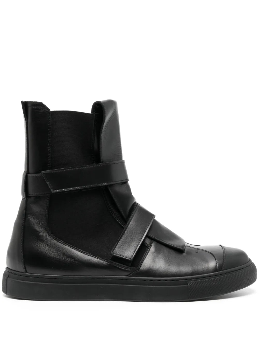 Nicolas Andreas Taralis Touch-Strap High-Top Leather Sneakers Grazuv Mart