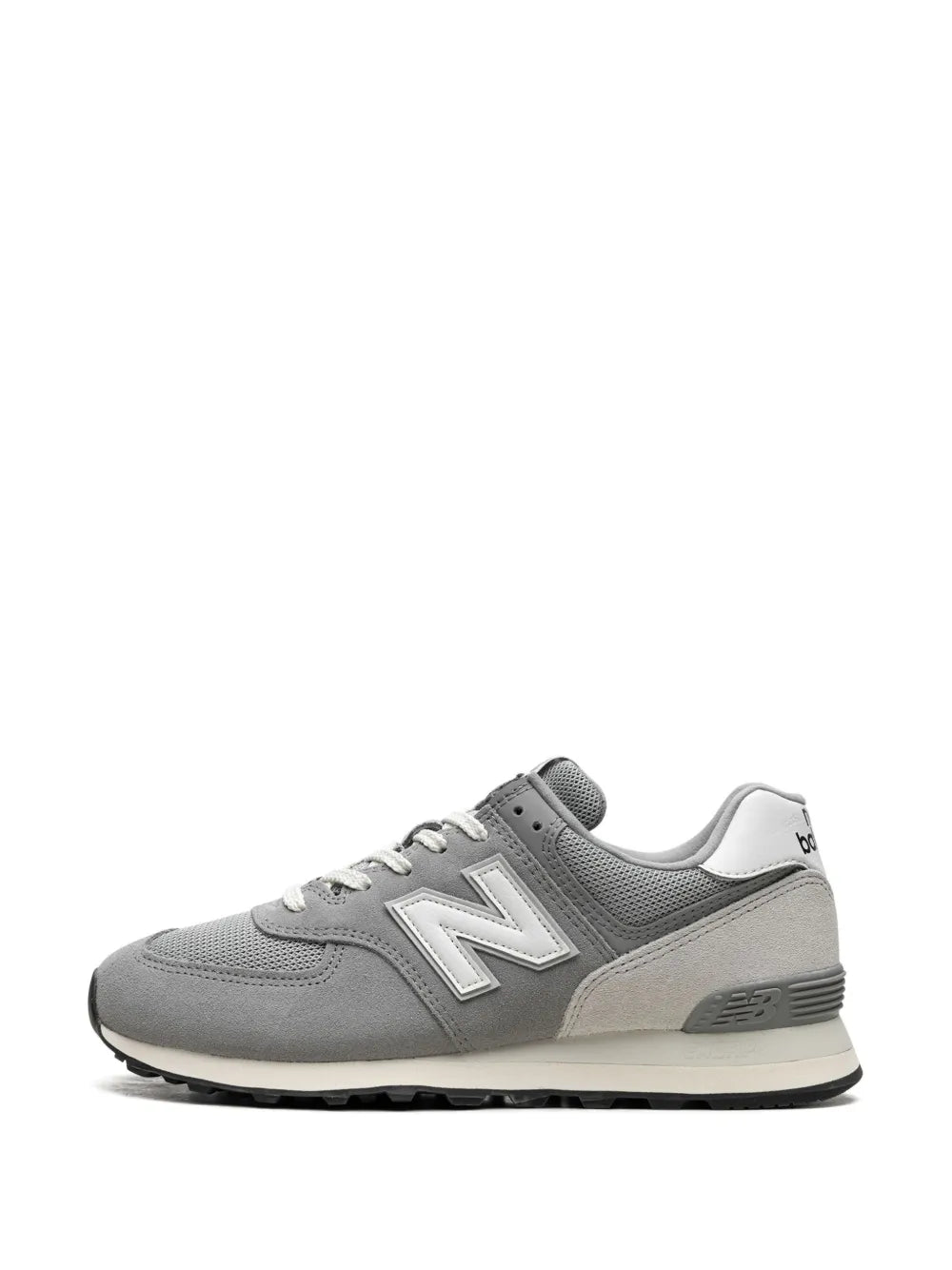 New Balance 574 Grey/White Sneakers Grazuv Mart