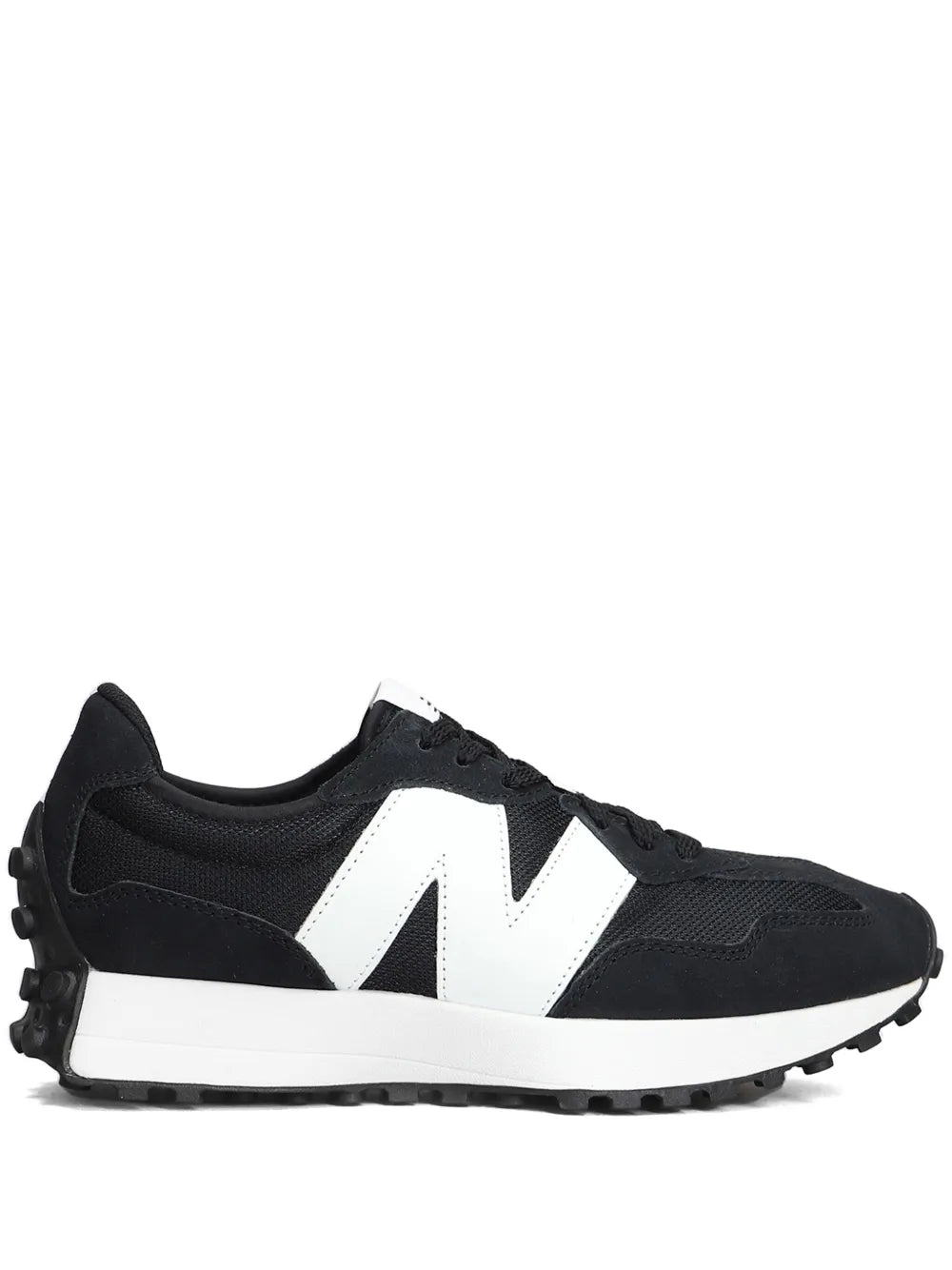 New Balance Lace-Up Logo-Patch Sneakers Grazuv Mart