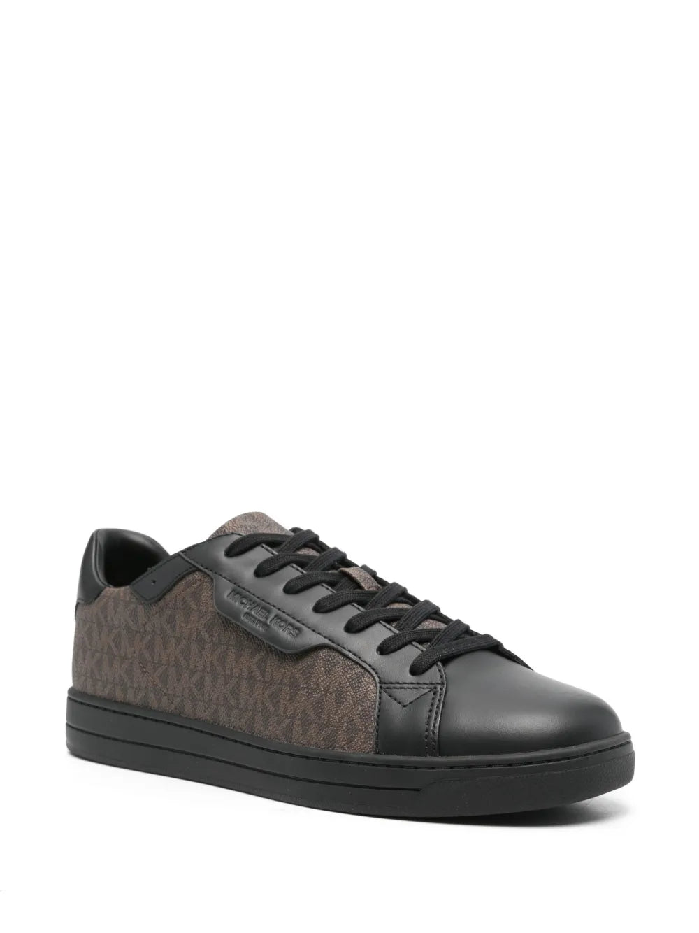 Michael Kors Keating Monogram-Pattern Sneakers Grazuv Mart