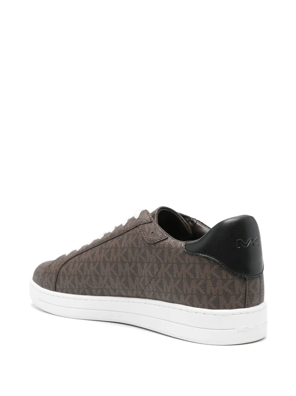 Michael Kors Keating Monogram-Pattern Sneakers Grazuv Mart