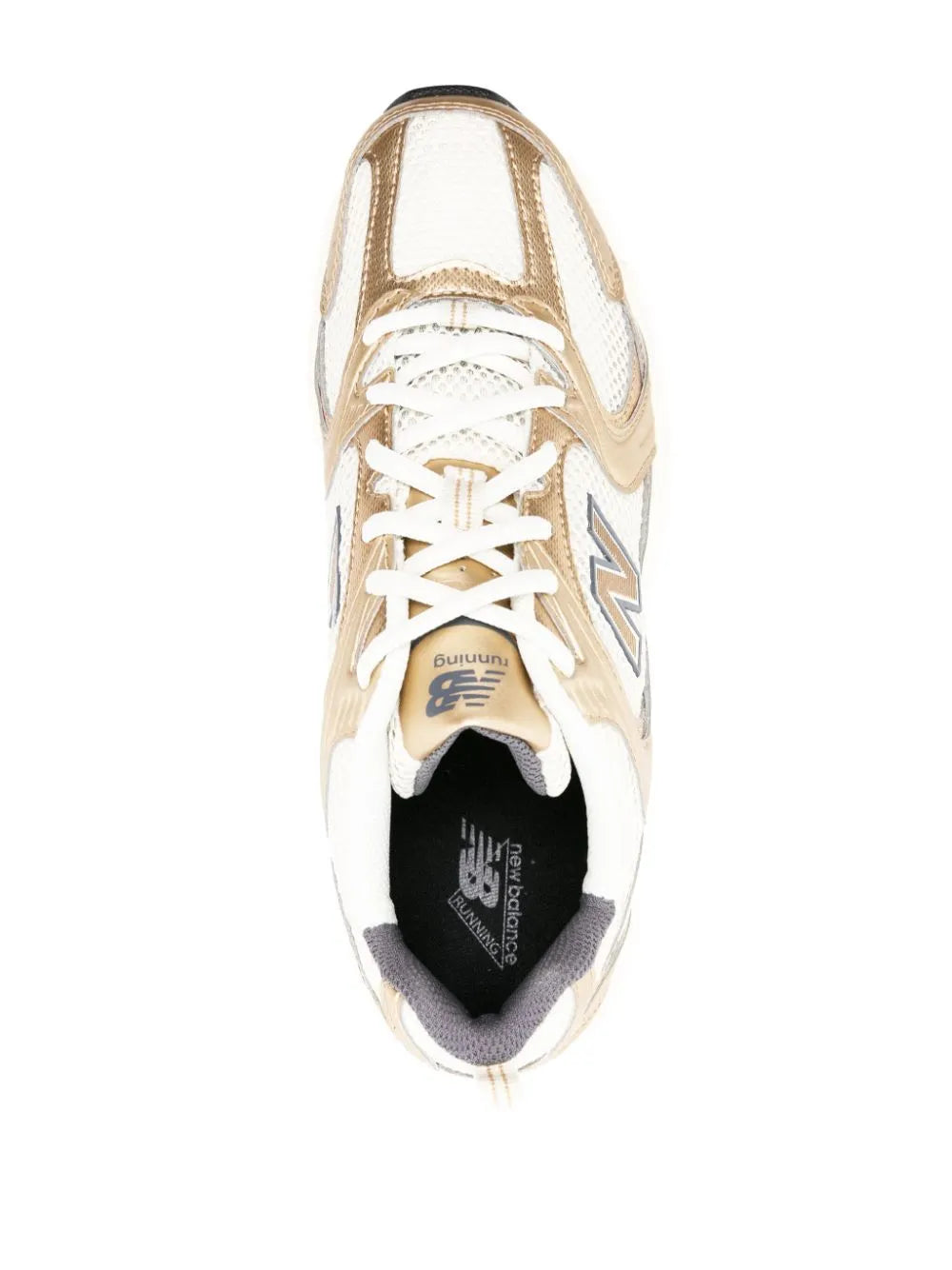 New Balance 530 Metallic Low-Top Sneakers Grazuv Mart