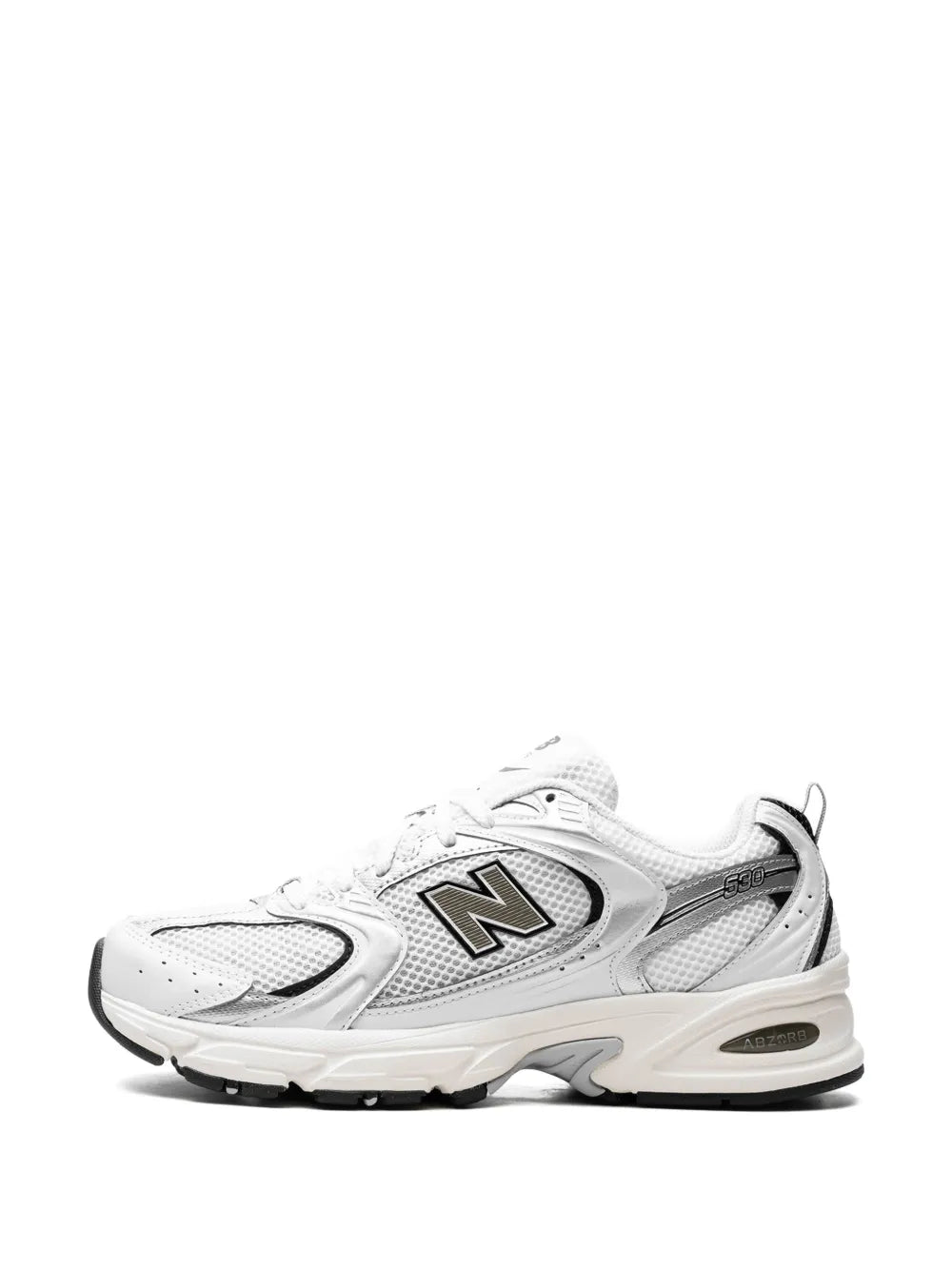 New Balance 530 White/Black Sneakers Grazuv Mart