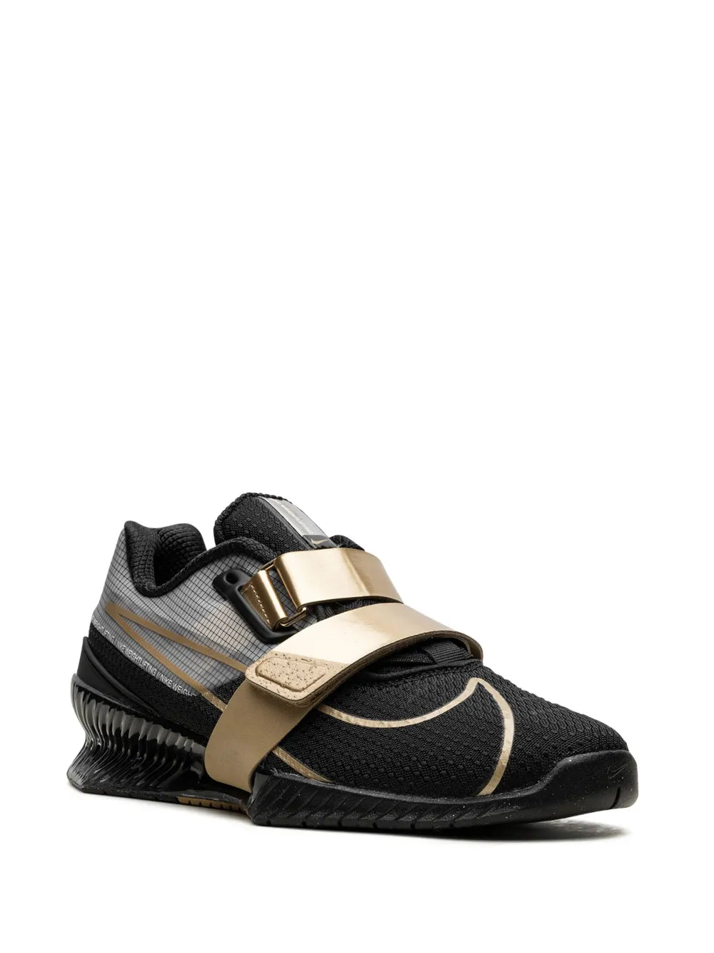 Nike Romaleos 4 Black/Metallic Gold Weightlifting Shoes Grazuv Mart