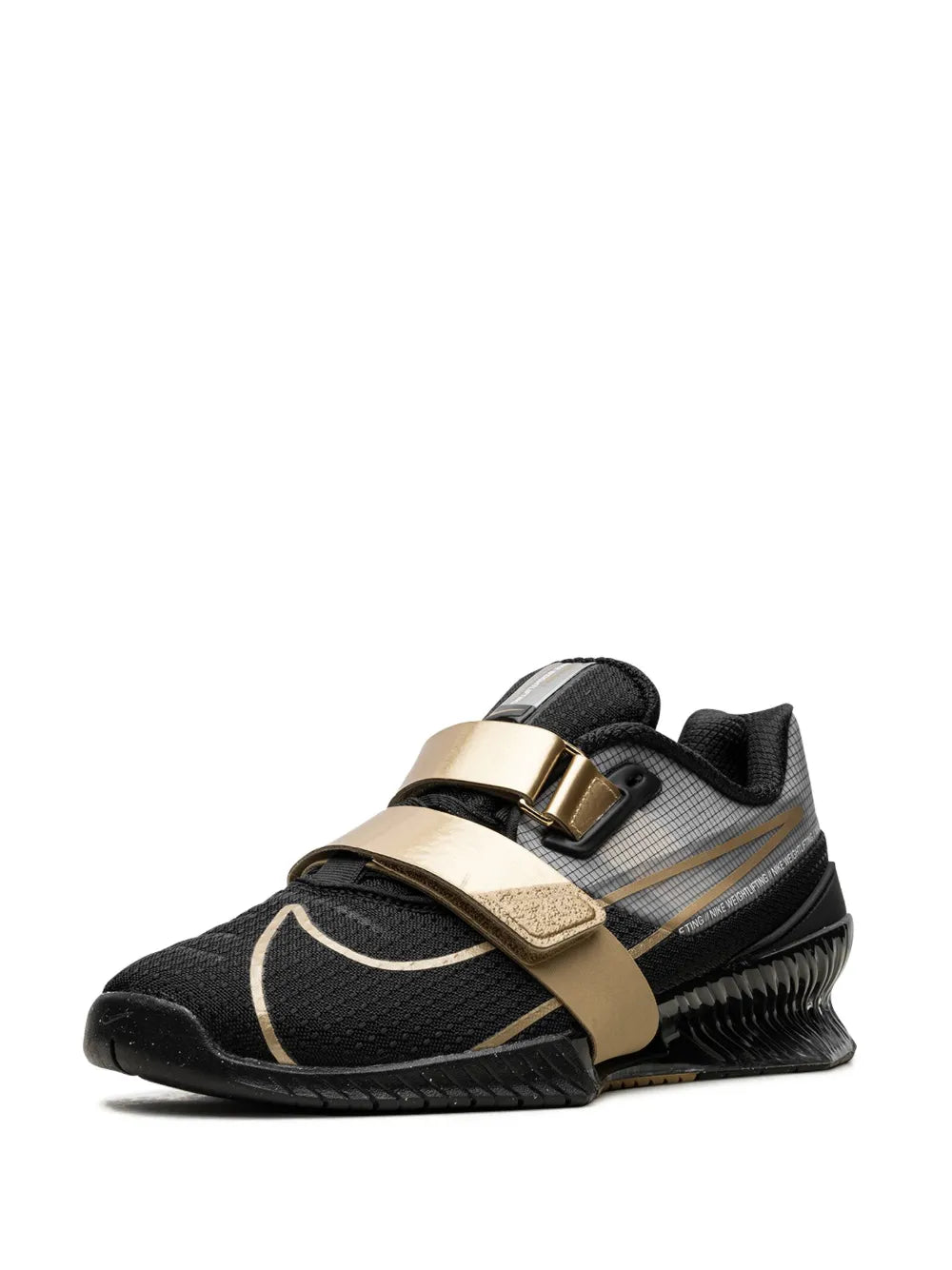 Nike Romaleos 4 Black/Metallic Gold Weightlifting Shoes Grazuv Mart
