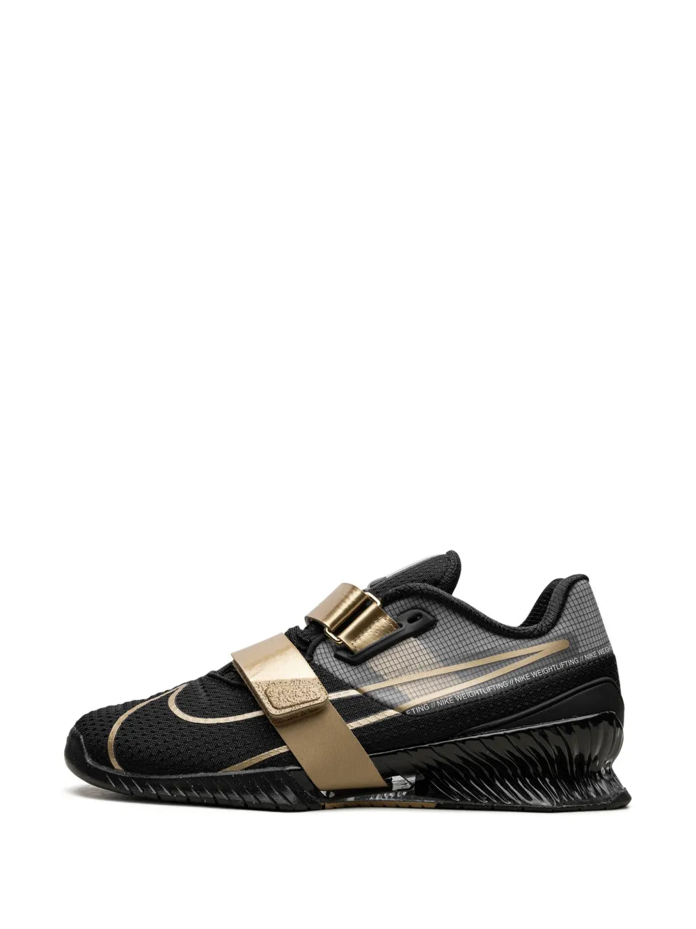 Nike Romaleos 4 Black/Metallic Gold Weightlifting Shoes Grazuv Mart