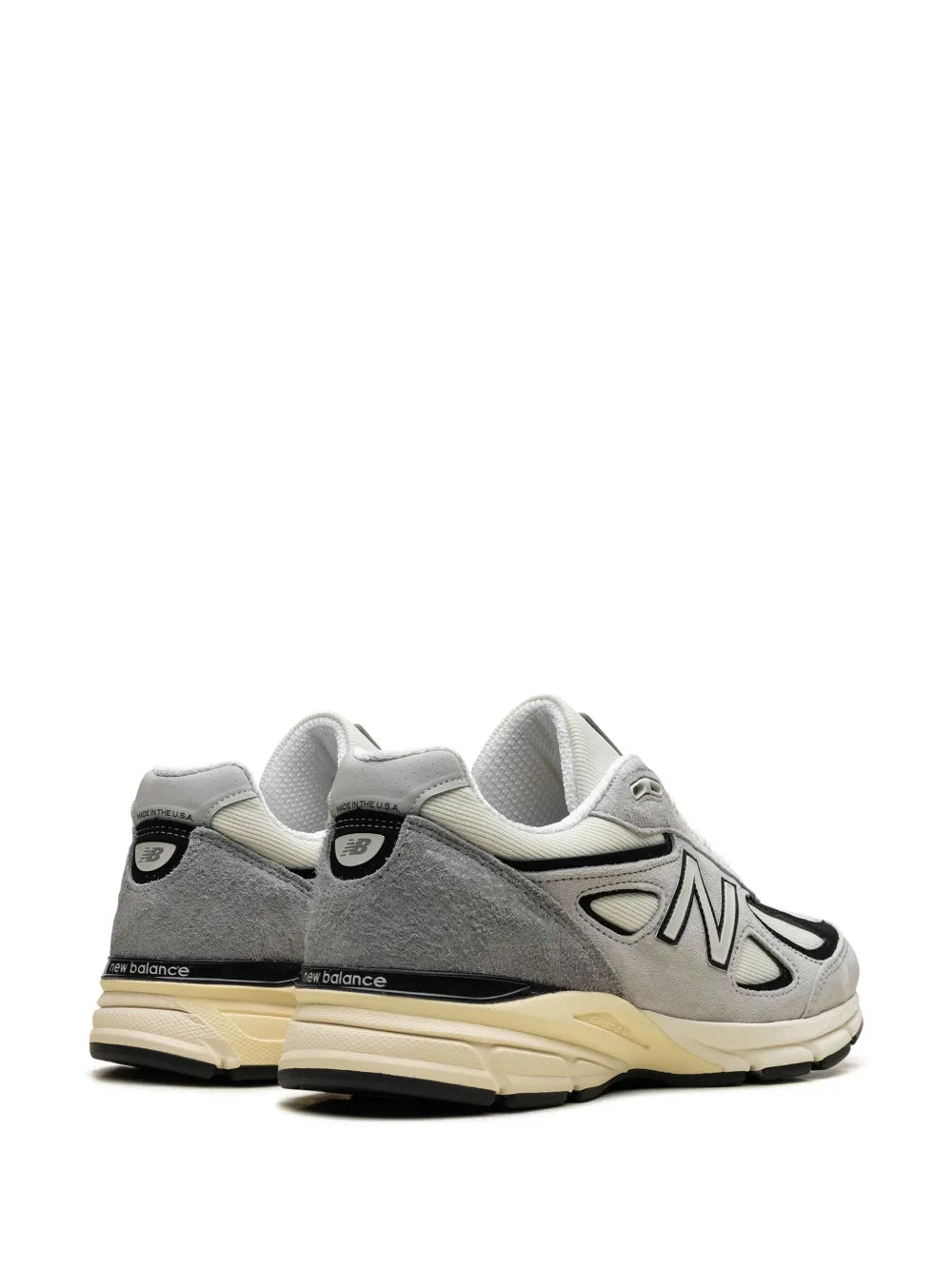 New Balance Made In Usa 990V4 Grey/Black Sneakers Grazuv Mart
