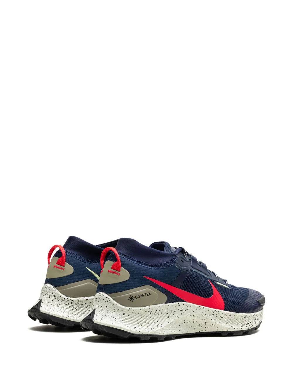 Nike Pegasus Trail 3 Gore-Tex Obsidian/Matte Olive/Citron Tint/Siren Red Sneakers Grazuv Mart