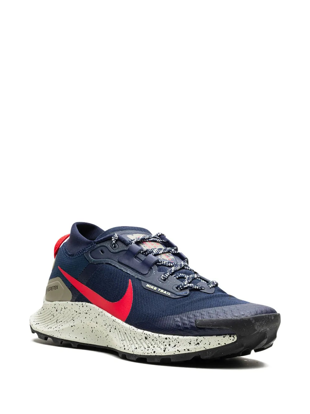 Nike Pegasus Trail 3 Gore-Tex Obsidian/Matte Olive/Citron Tint/Siren Red Sneakers Grazuv Mart