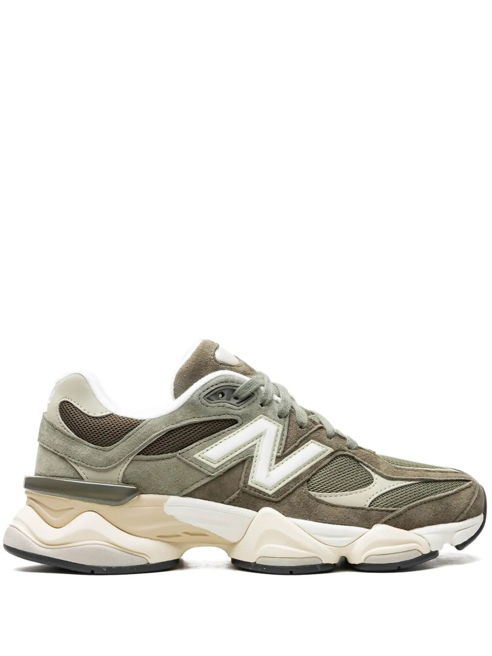 New Balance 9060 Dark Camo/ Dark Olive/Sandstone Sneakers Grazuv Mart