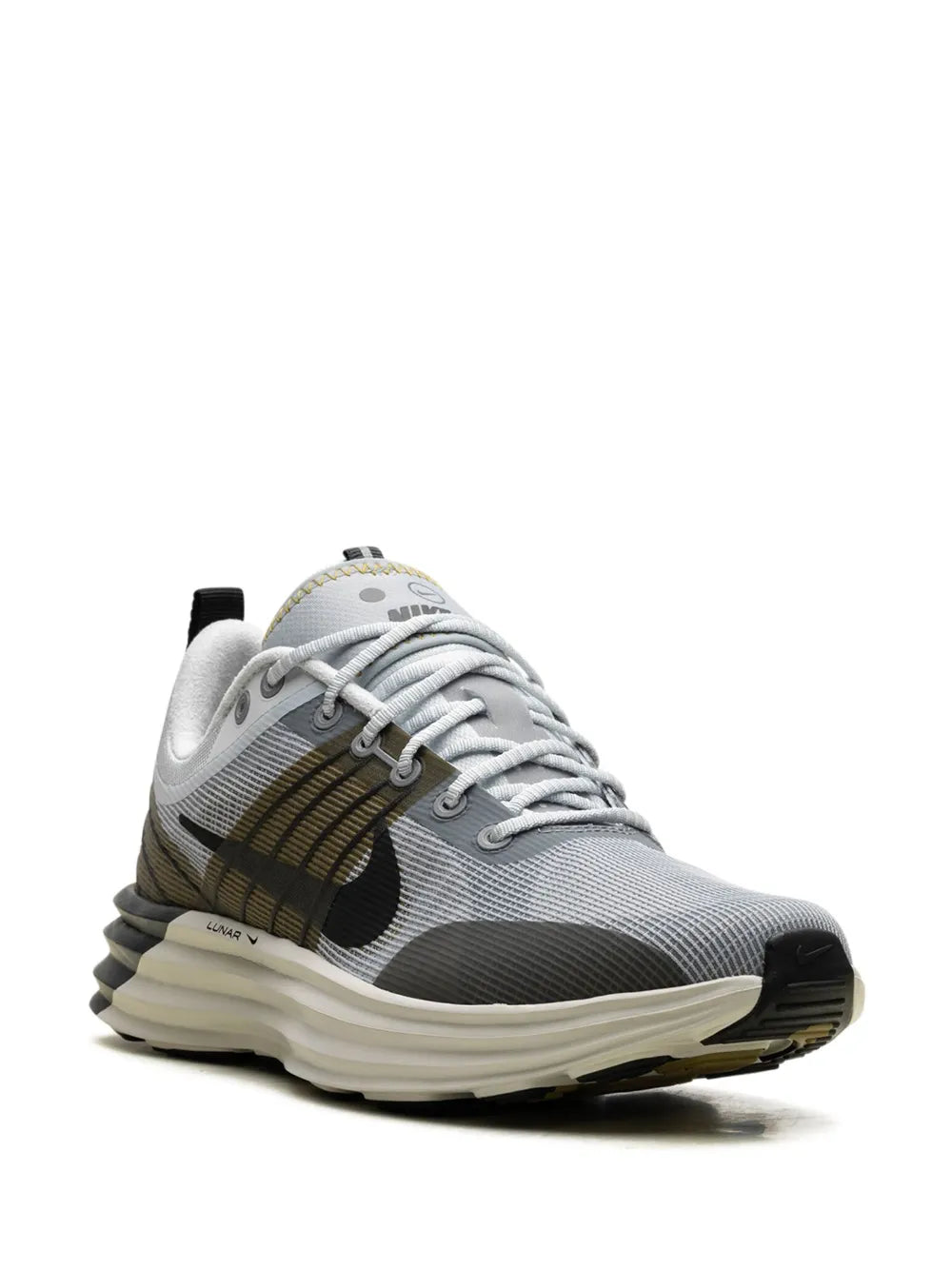 Nike Lunar Roam Pure Platinum/Black-Wolf/Grey-Desert/Moss-Light/Bone-Black Sneakers Grazuv Mart