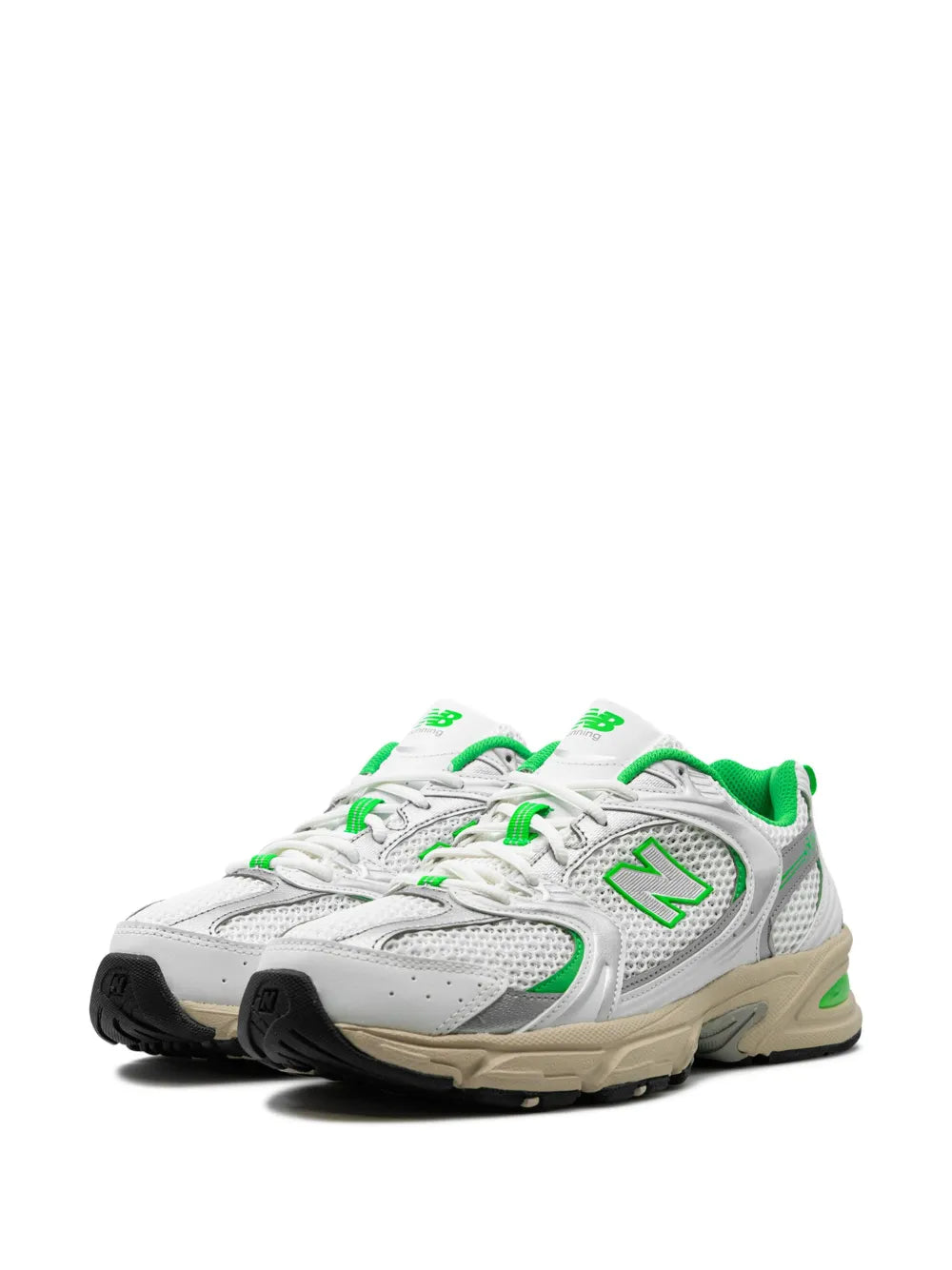 New Balance 350 White Low-Top Sneakers Grazuv Mart
