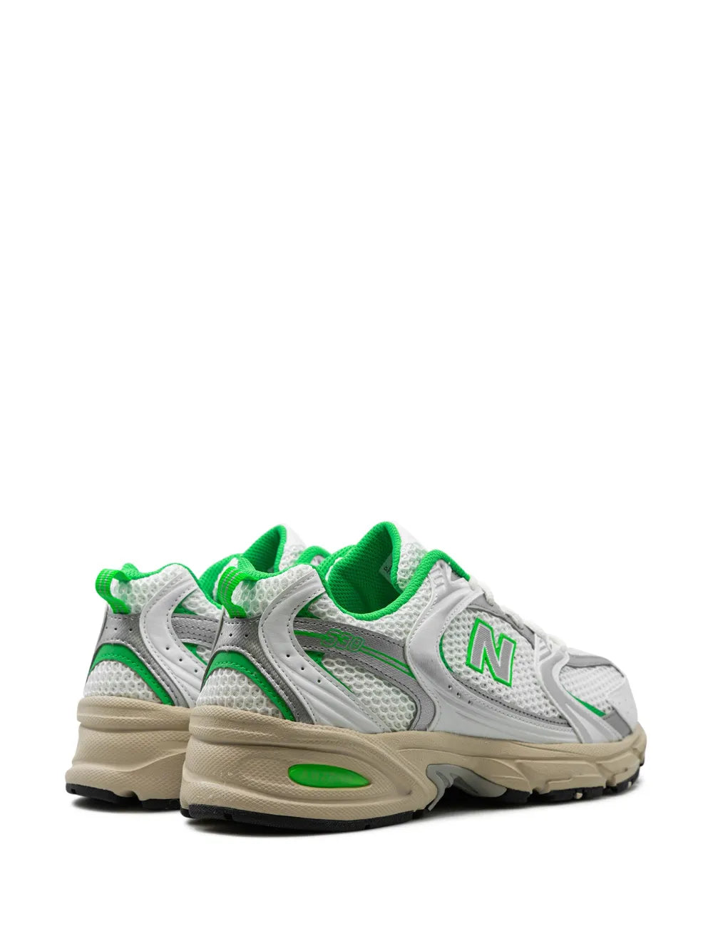 New Balance 350 White Low-Top Sneakers Grazuv Mart